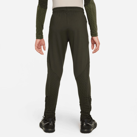 Pantalon survêtement junior FC Barcelone vert kaki