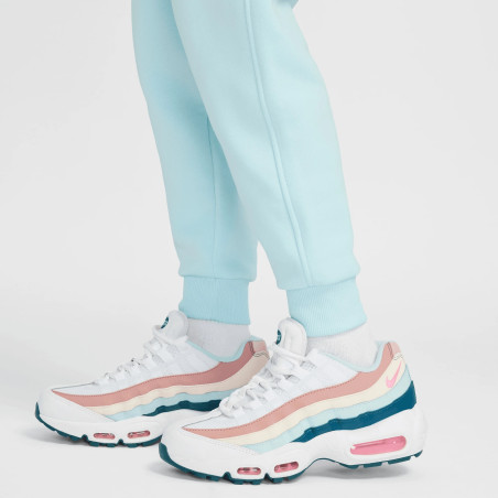 Pantalon survêtement junior Nike Fleece bleu