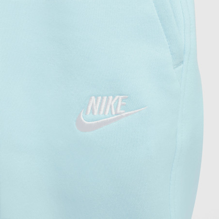 Pantalon survêtement junior Nike Fleece bleu