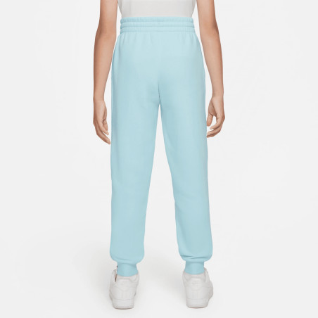 Pantalon survêtement junior Nike Fleece bleu