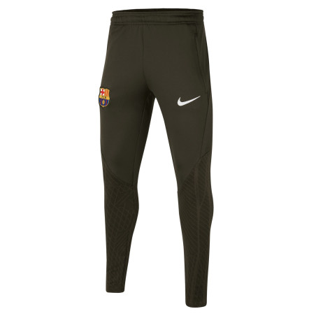 Pantalon survêtement junior FC Barcelone vert kaki
