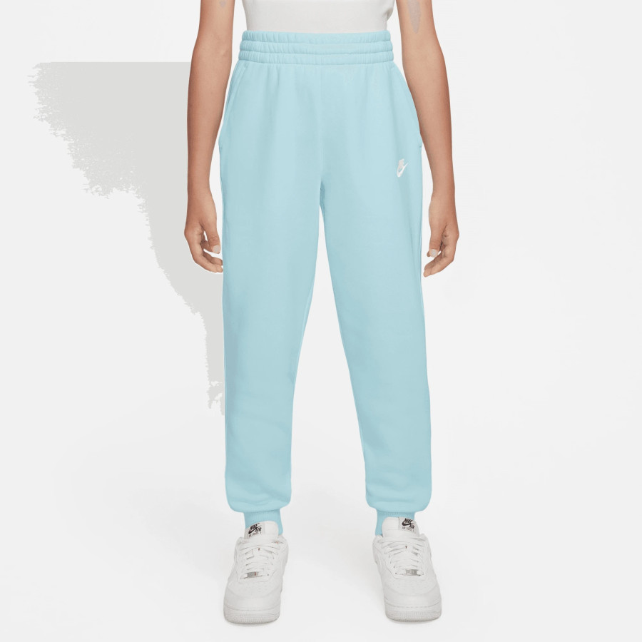 Pantalon survêtement junior Nike Fleece bleu
