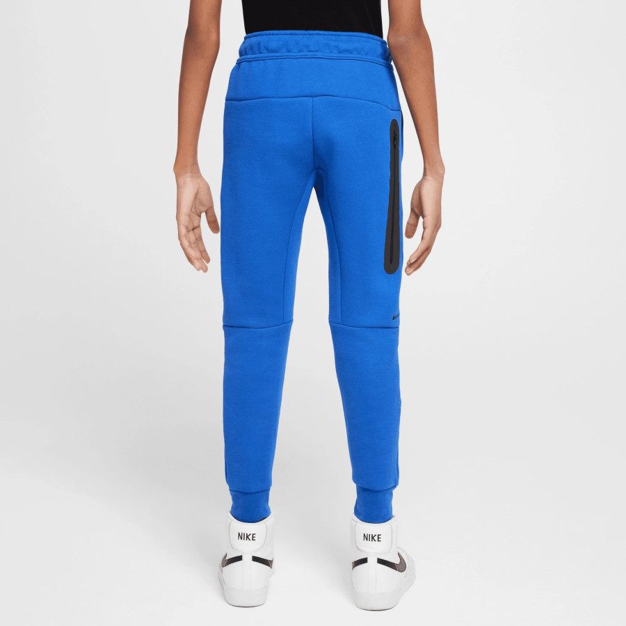 Pantalon survêtement junior Nike Tech Fleece bleu