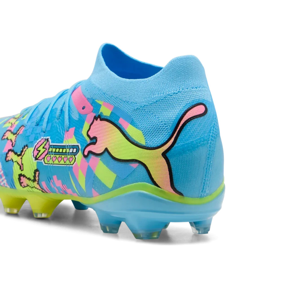 Puma Future 9 Match Advanced Level FG/AG bleu rose