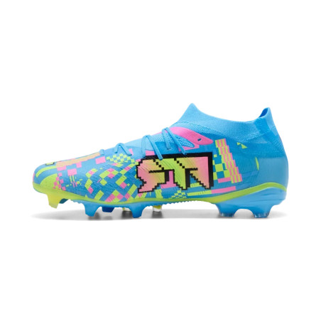 Puma Future 9 Match Advanced Level FG/AG bleu rose