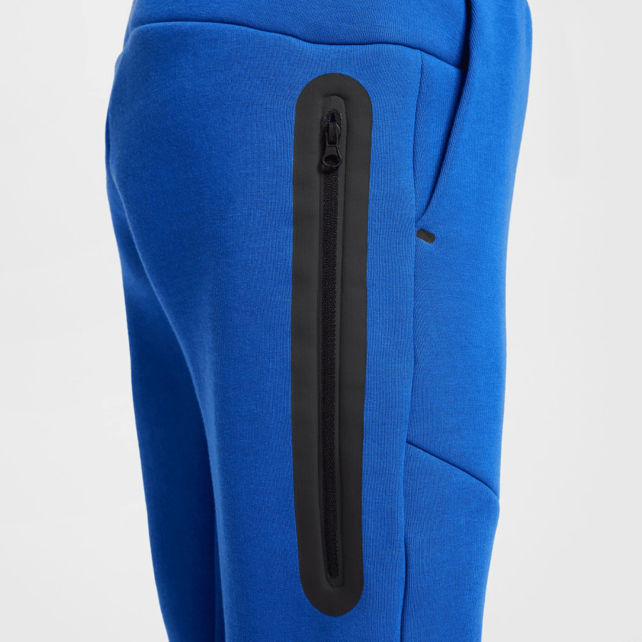 Pantalon survêtement junior Nike Tech Fleece bleu