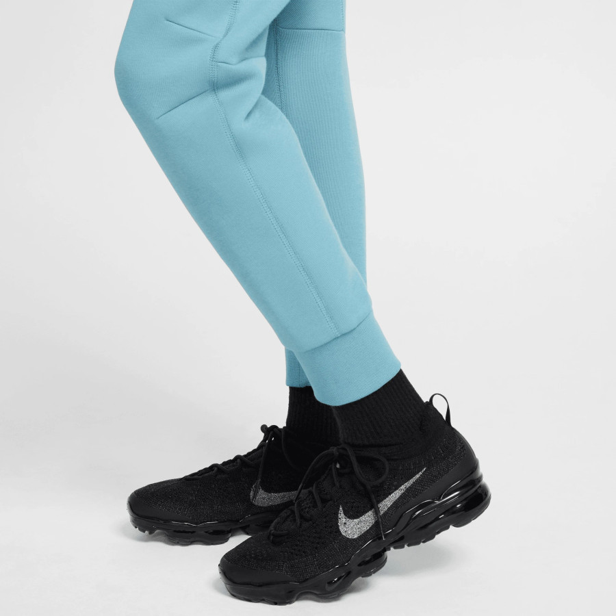 Pantalon survêtement junior Nike Tech Fleece bleu ciel