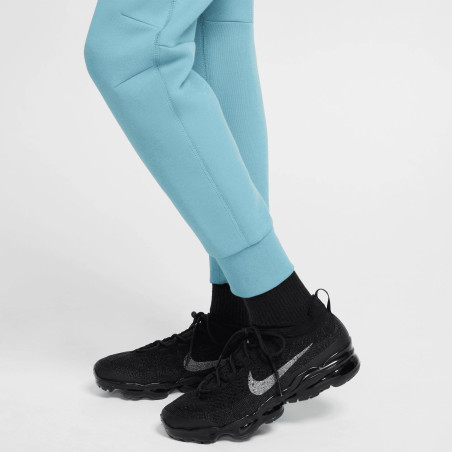 Pantalon survêtement junior Nike Tech Fleece bleu ciel