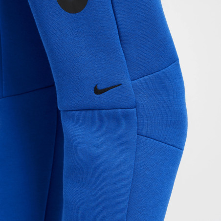 Pantalon survêtement junior Nike Tech Fleece bleu