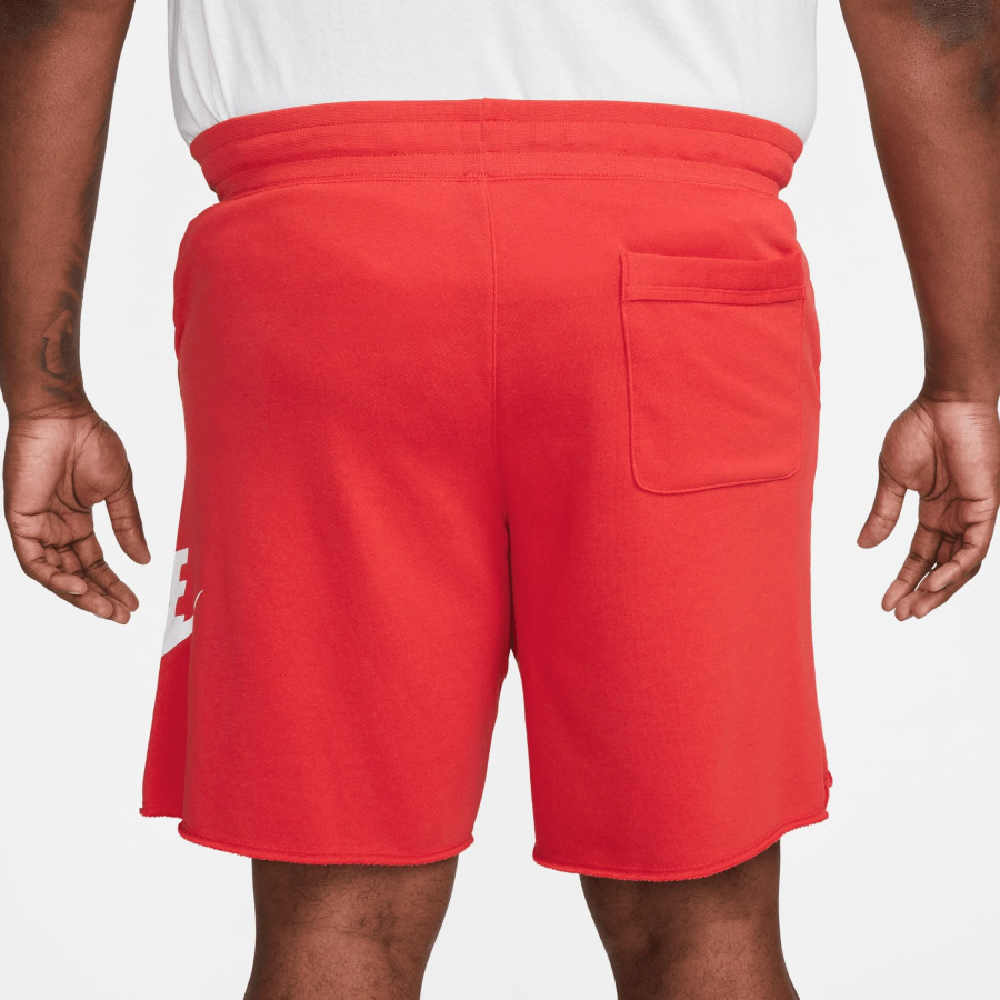 Short Nike Sportswear Club Fleece rouge