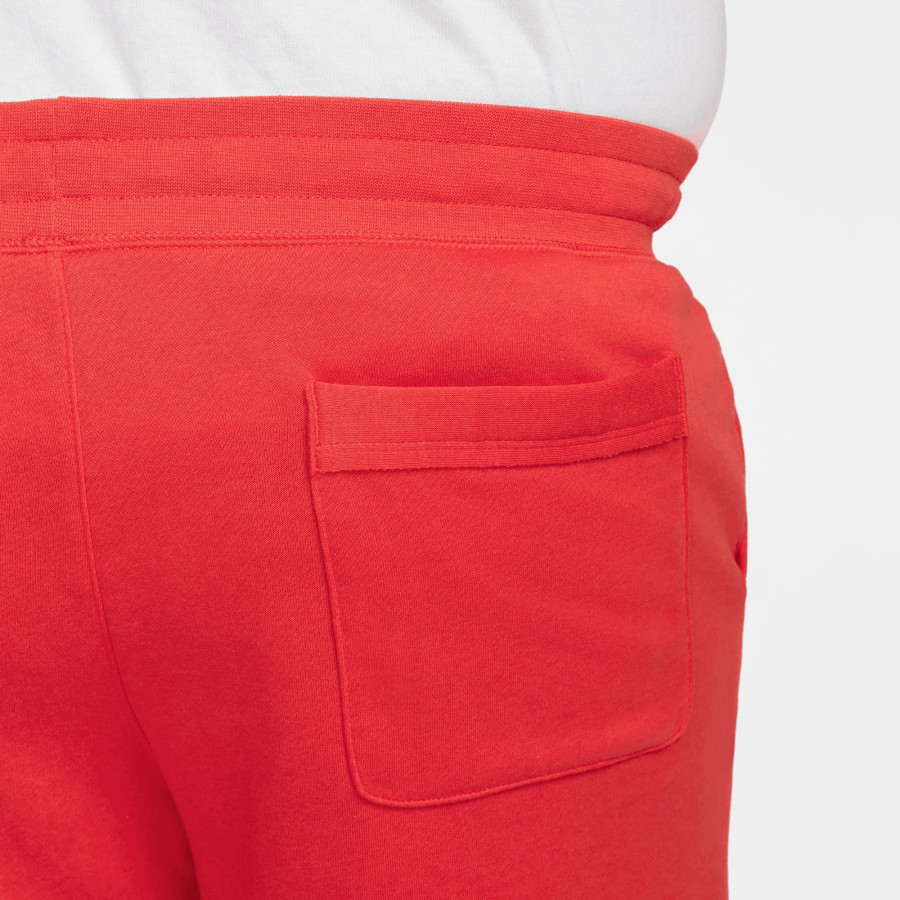 Short Nike Sportswear Club Fleece rouge