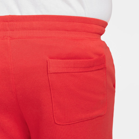Short Nike Sportswear Club Fleece rouge