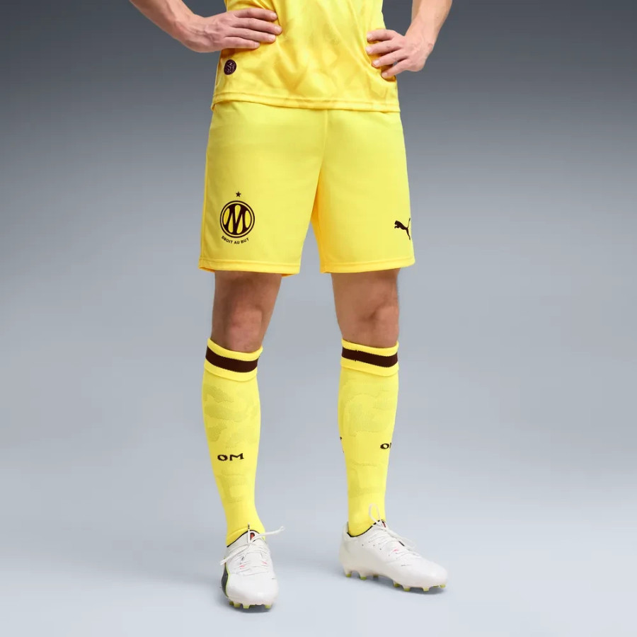 Short gardien OM jaune 2026/27
