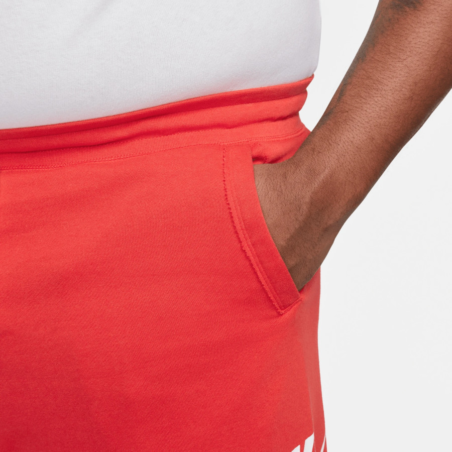 Short Nike Sportswear Club Fleece rouge