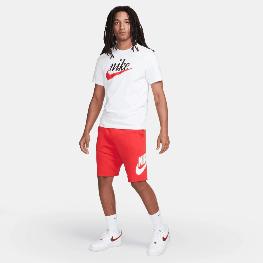 Short Nike Sportswear Club Fleece rouge