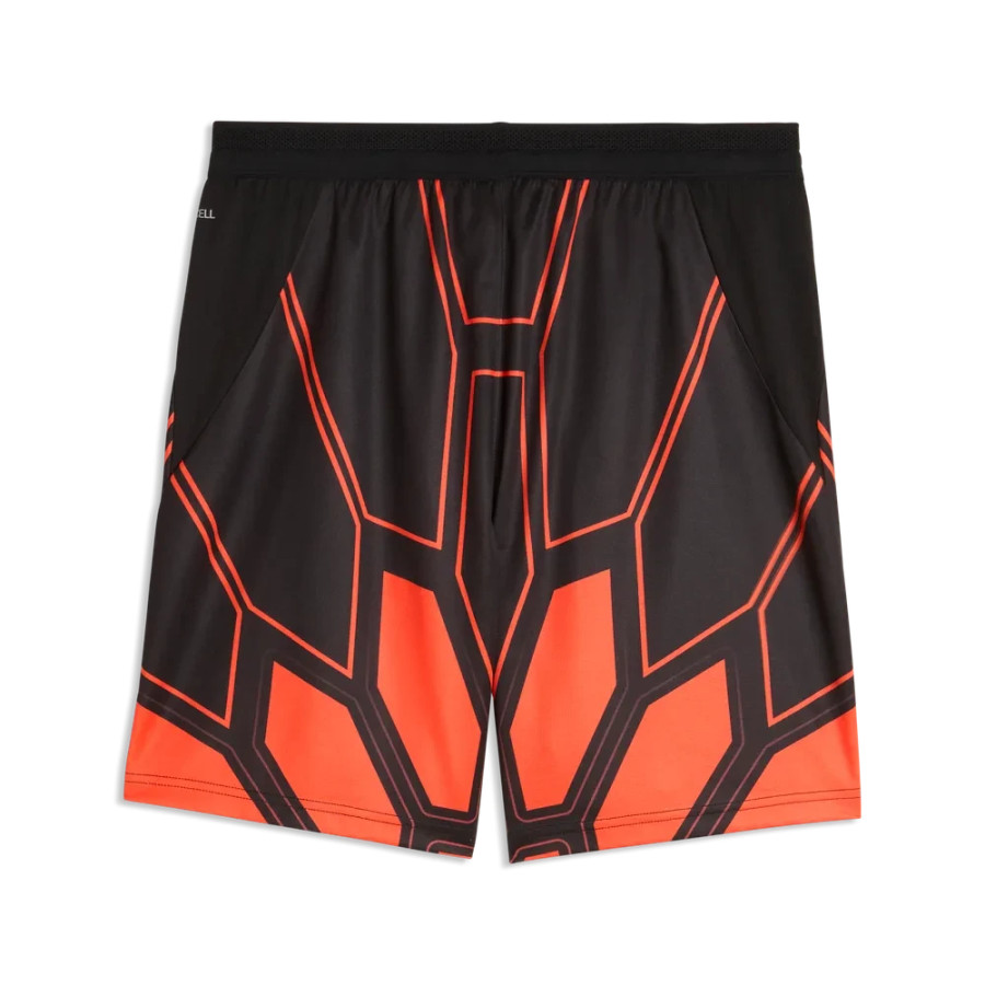 Short gardien OM noir orange 2026/27