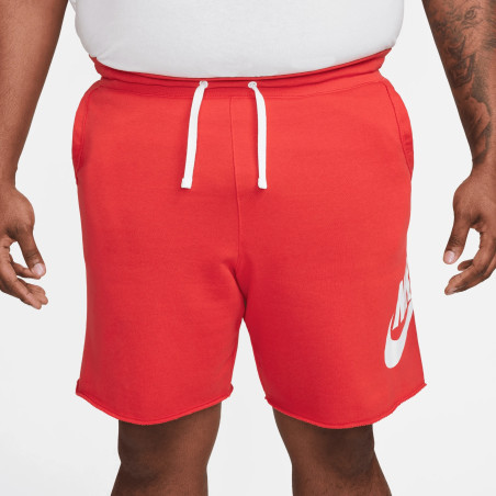 Short Nike Sportswear Club Fleece rouge