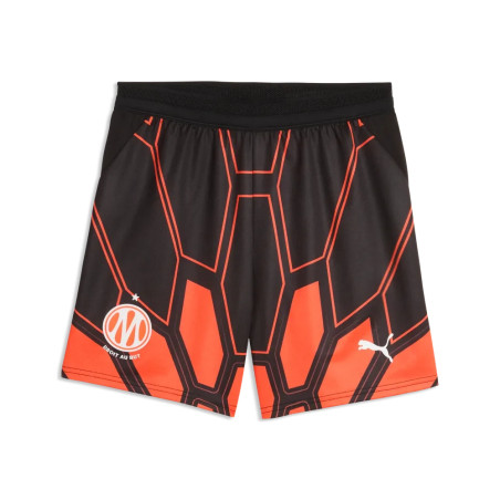 Short gardien junior OM noir orange 2026/27