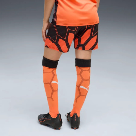 Short gardien junior OM noir orange 2026/27