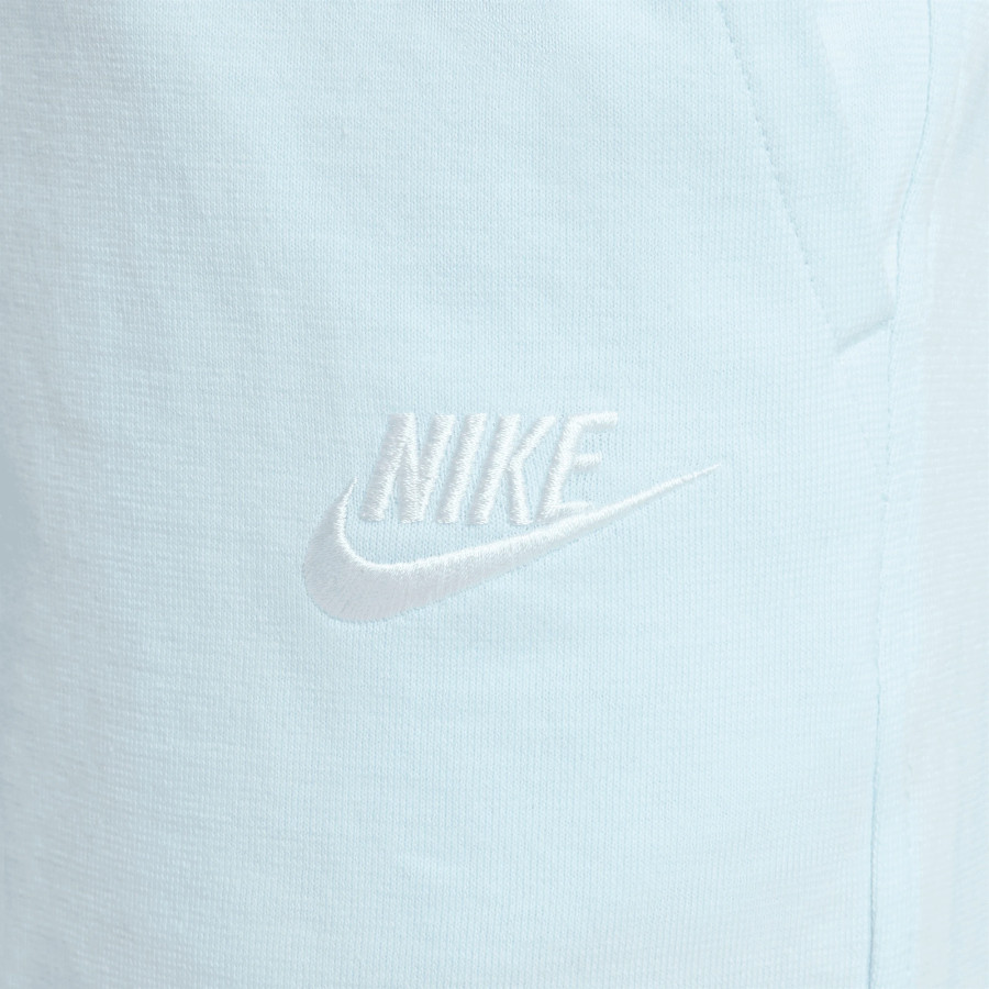 Short junior Nike Fleece bleu ciel