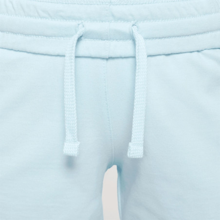 Short junior Nike Fleece bleu ciel