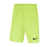 Short junior Nike Park jaune fluo