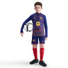 Sweat avant match junior FC Barcelone bleu