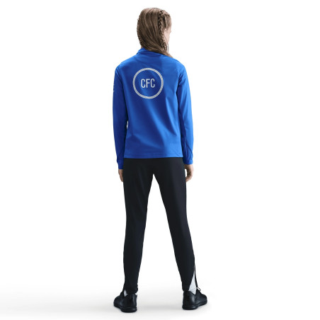 Sweat zippé junior Chelsea bleu