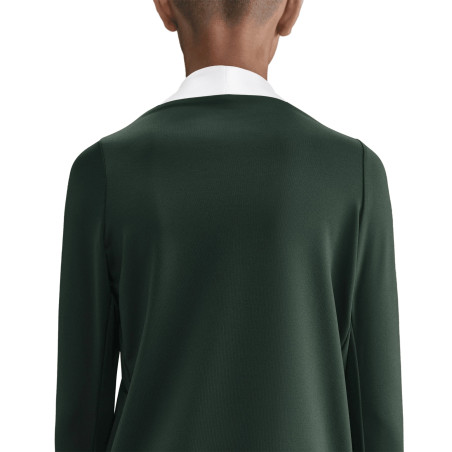 Sweat zippé junior Chelsea vert kaki