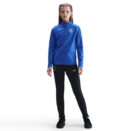 Sweat zippé junior Chelsea bleu
