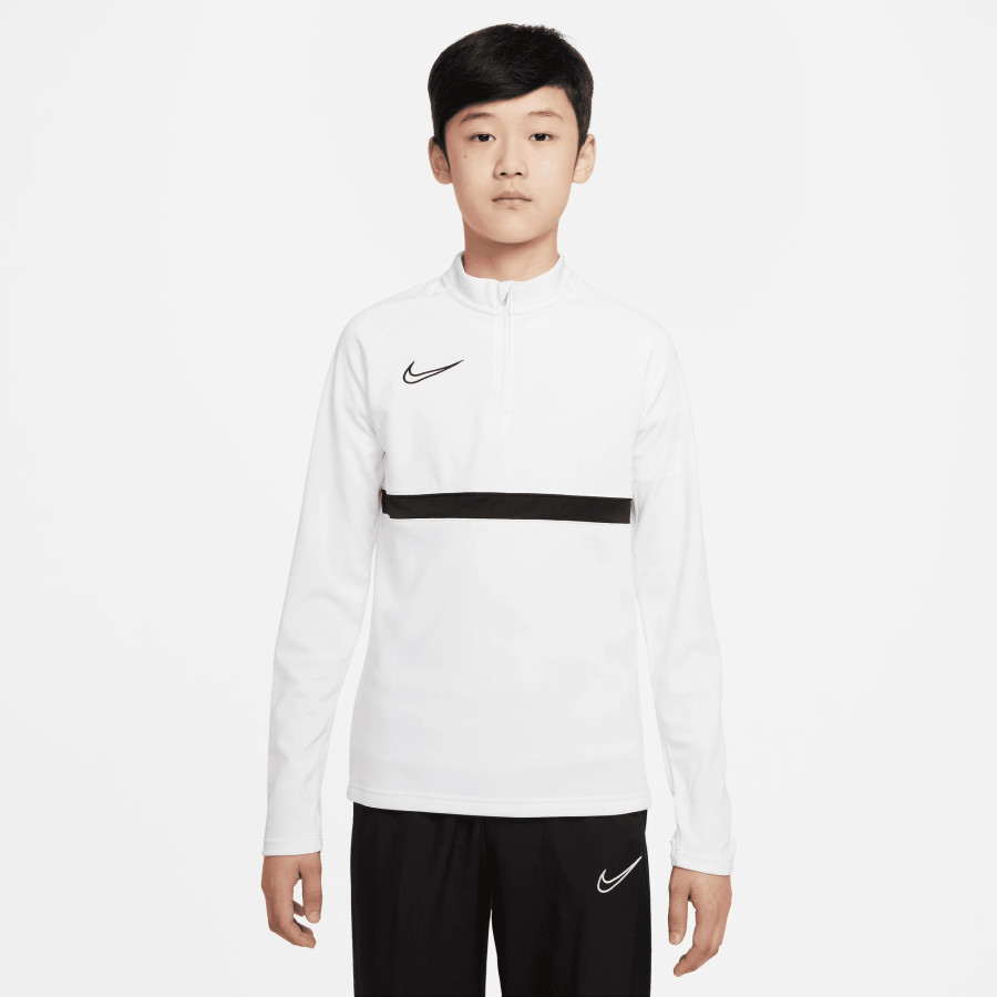 Sweat zippé junior Nike Academy 21 blanc