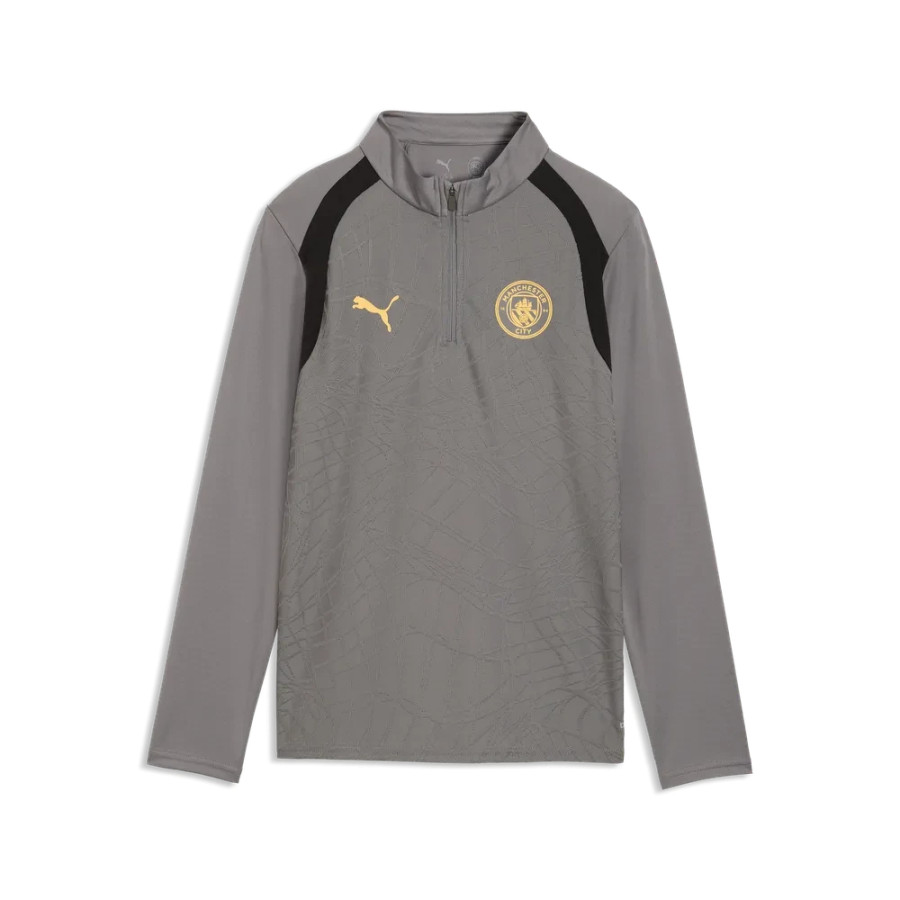 Sweat zippé junior Manchester City gris