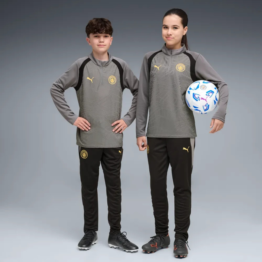 Sweat zippé junior Manchester City gris