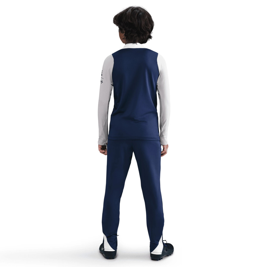 Sweat zippé junior Tottenham bleu