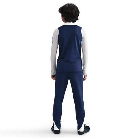 Sweat zippé junior Tottenham bleu