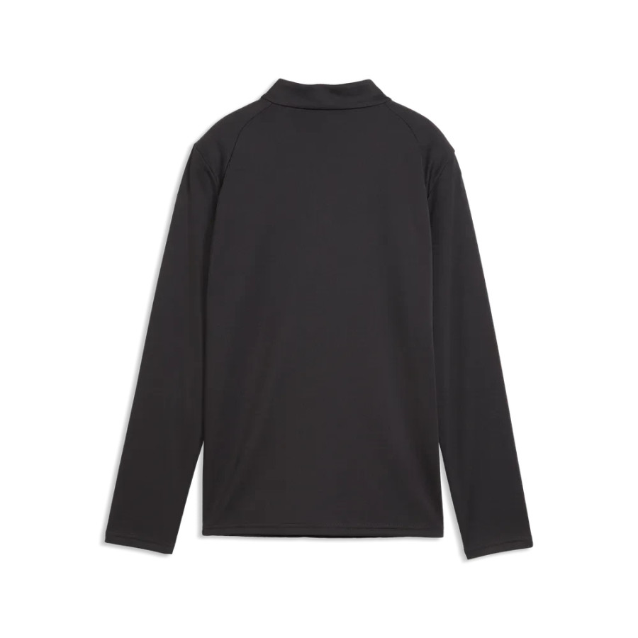 Sweat zippé junior Milan AC noir rouge