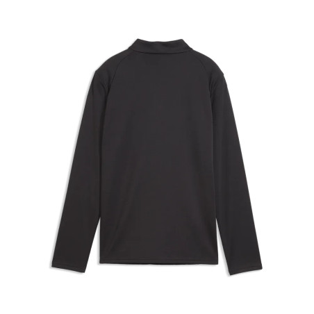 Sweat zippé junior Milan AC noir rouge