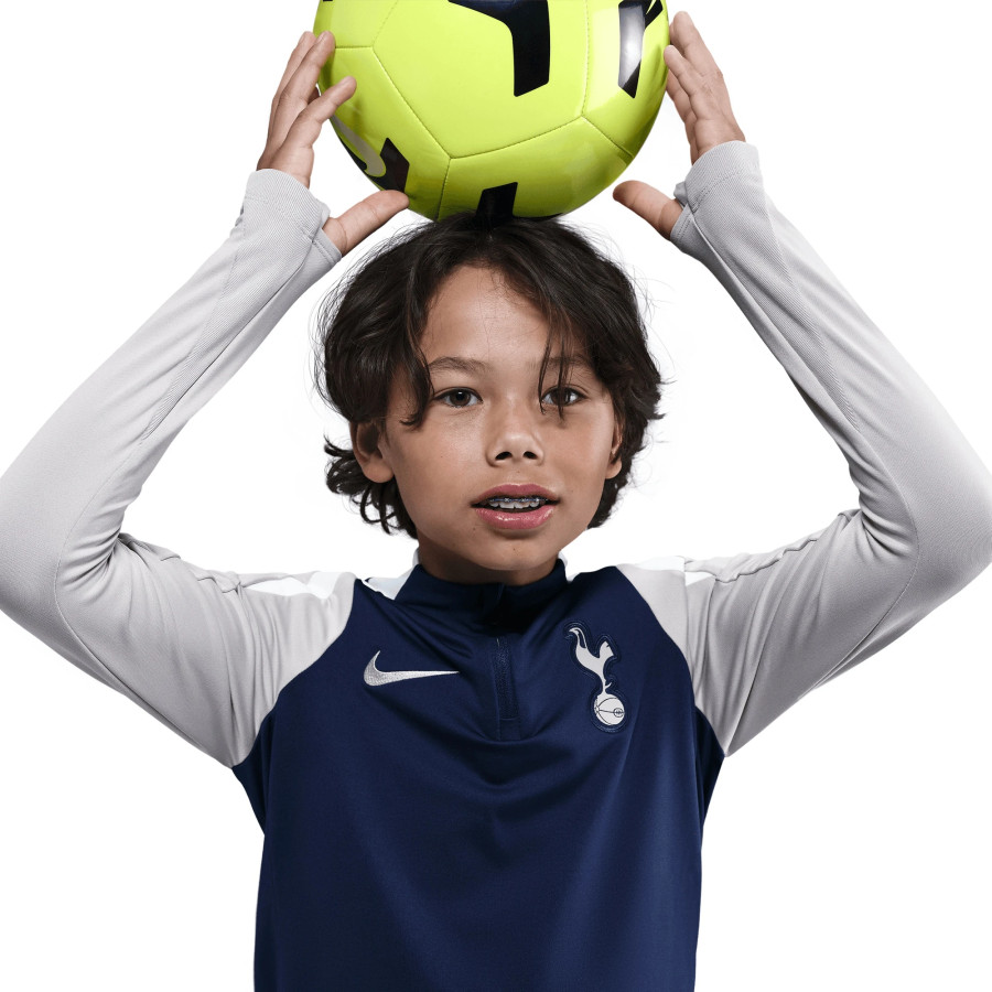 Sweat zippé junior Tottenham bleu