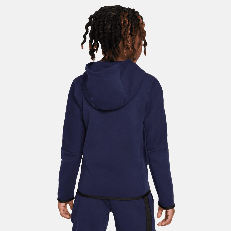 Veste survêtement junior Equipe de France Tech Fleece bleu