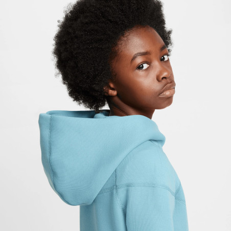 Veste survêtement junior Nike Tech Fleece bleu