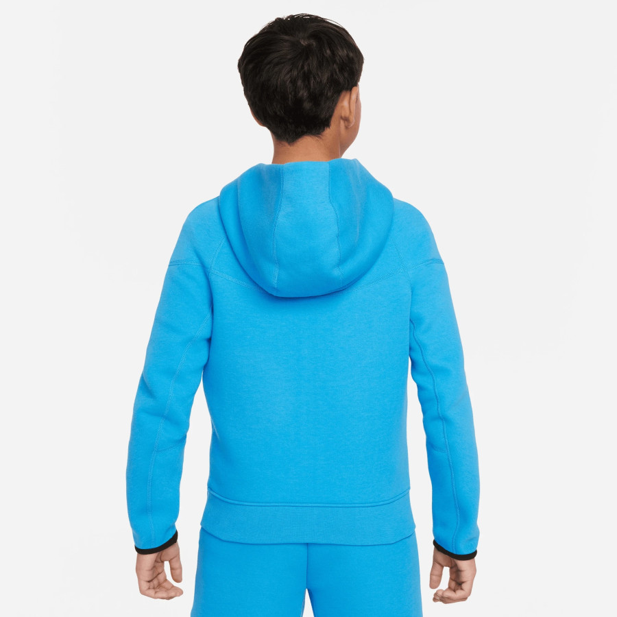 Veste survêtement junior Nike Tech Fleece bleu