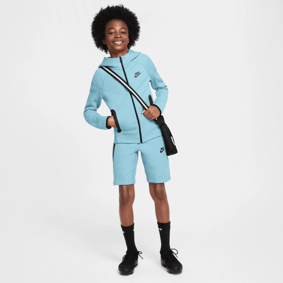 Veste survêtement junior Nike Tech Fleece bleu