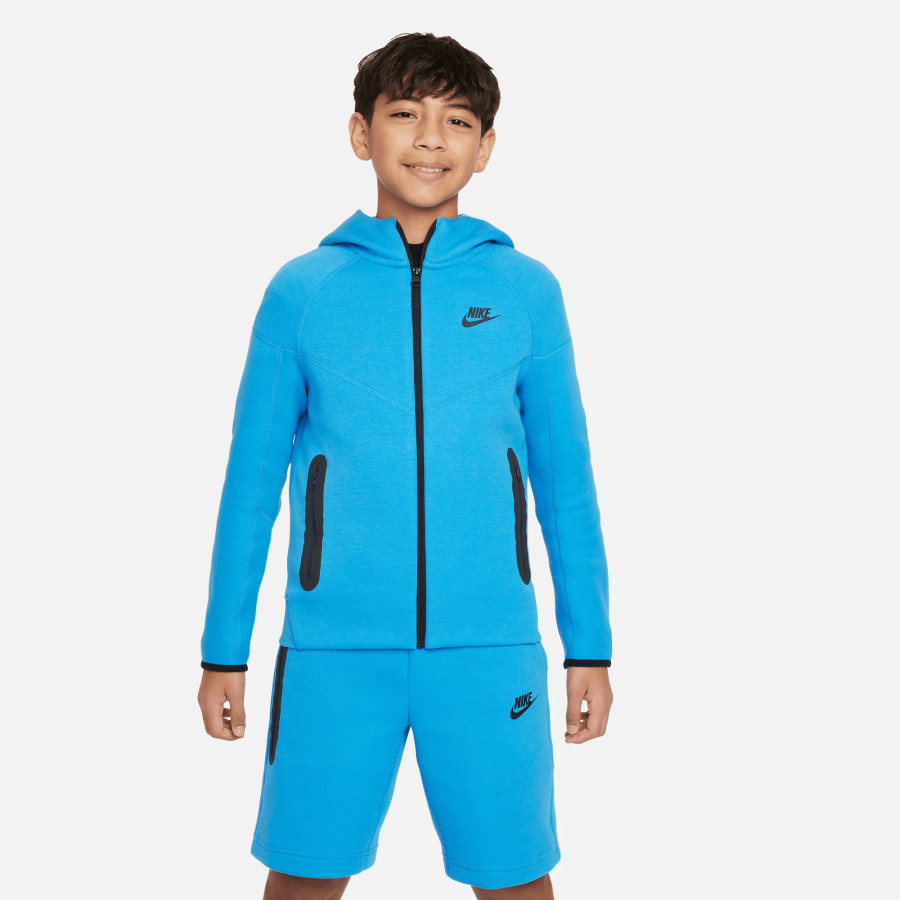 Veste survêtement junior Nike Tech Fleece bleu