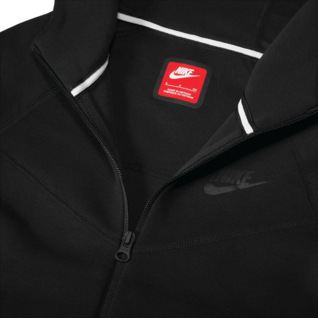 Veste survêtement junior Nike Tech Fleece noir