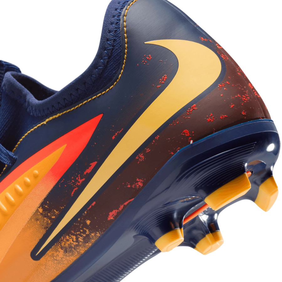 Nike Phantom 6 Haaland Academy junior FG/MG orange bleu