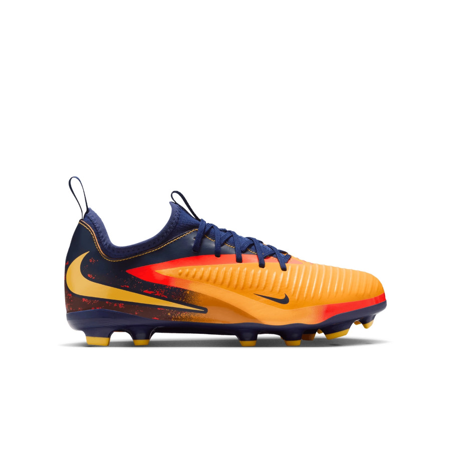 Nike Phantom 6 Haaland Academy junior FG/MG orange bleu