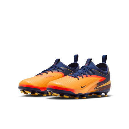 Nike Phantom 6 Haaland Academy junior FG/MG orange bleu