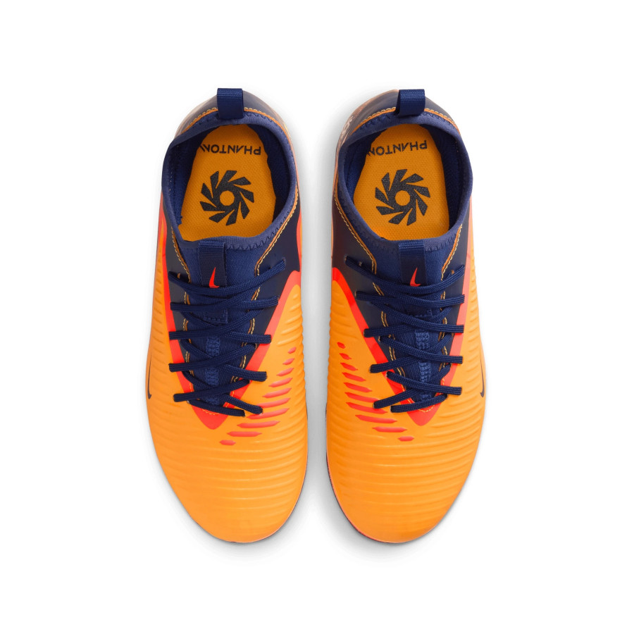 Nike Phantom 6 Haaland Academy junior FG/MG orange bleu