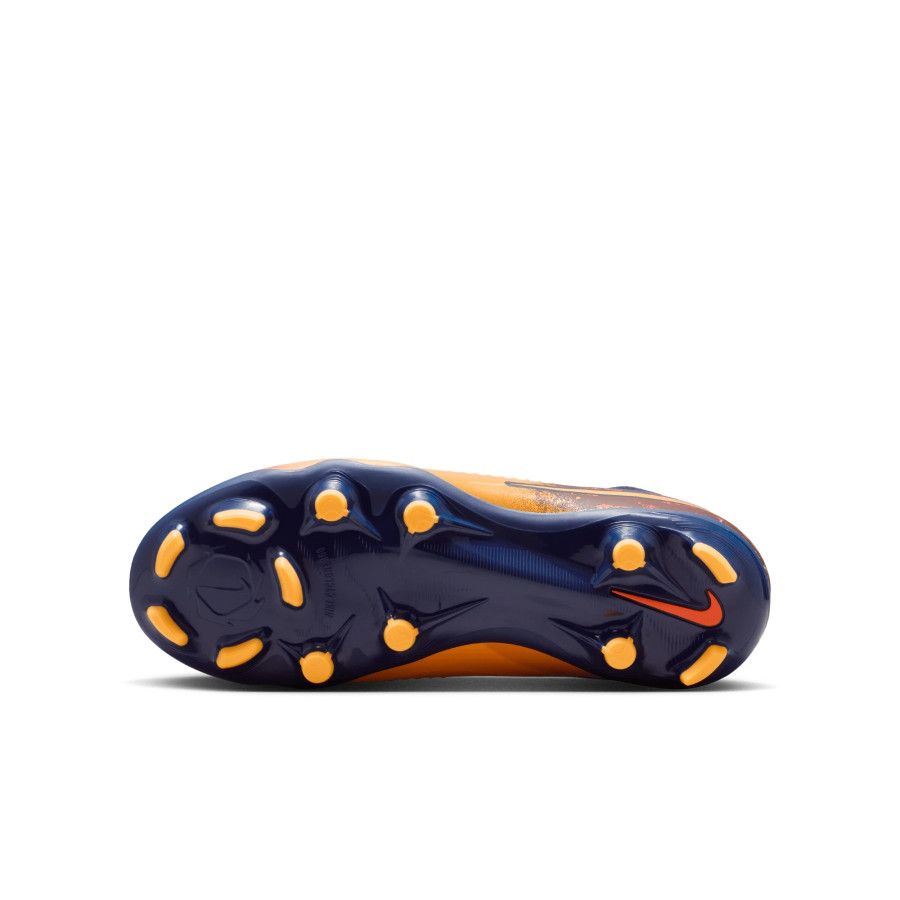 Nike Phantom 6 Haaland Academy junior FG/MG orange bleu
