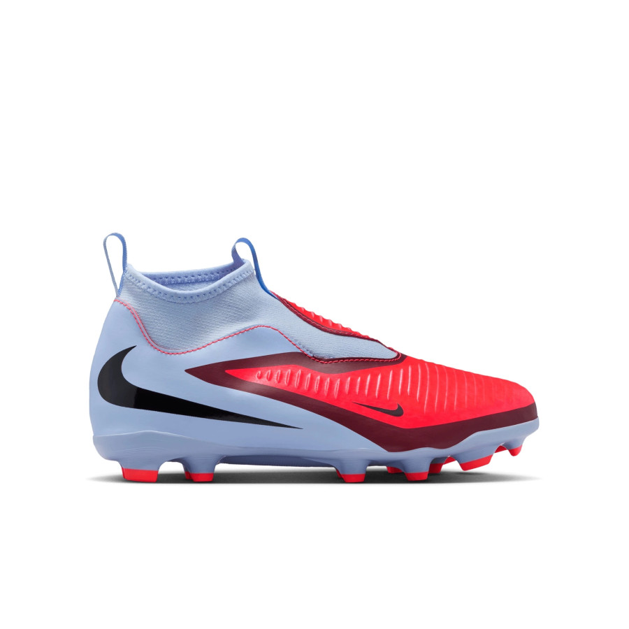 Nike Phantom 6 montante Academy junior FG/MG rouge bleu